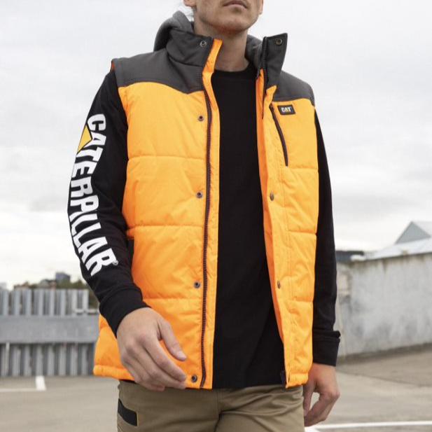 Caterpillar work outlet vest