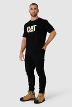 Load image into Gallery viewer, CAT TM Logo Tee - Black
