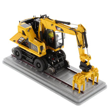 Load image into Gallery viewer, CAT 1:50 M323F Railroad Wheel SY Excavator High Line Series
