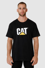 Load image into Gallery viewer, CAT TM Logo Tee - Black
