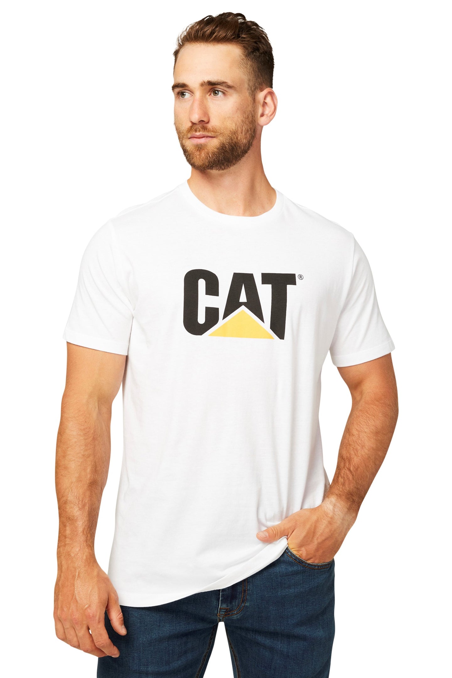 CAT Original Fit Logo Tee